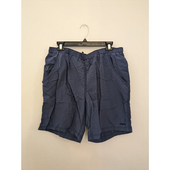 Kavu Men's Shorts Blue Size L Built-in Briefs Drawstring Outdoor. - Picture 1 of 7